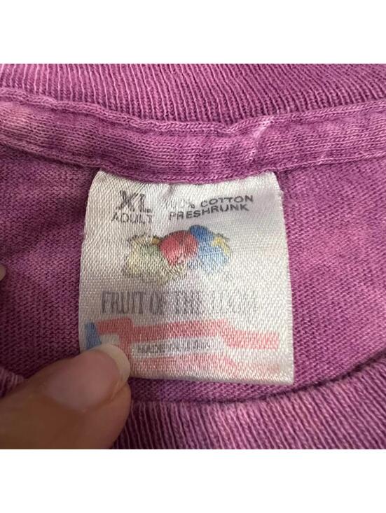 Vintage Rare 1990 Grateful Dead Dancing Skeletons Tie-Dye T-Shirt sizd XL - Picture 4 of 9